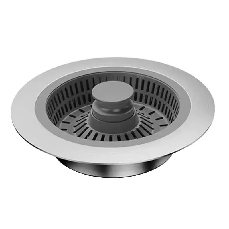 

Pop-Up Anti-Clogging Sink Stopper Filter Plug, 3 in 1 General Kitchen Sink Drain Strainer Fits Kitchen Sink & Garbage Disposal