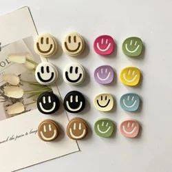 8Pcs Colorful round resin refrigerator magnets home decor gifts.