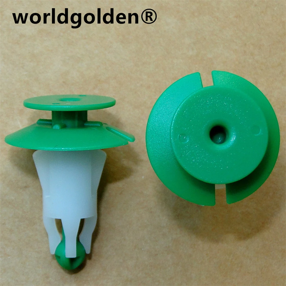 Worldgolden 10 قطعة المصابيح الأمامية الأمامية غطاء المحرك كليب للسيارات الأجزاء الداخلية لأودي فولكس فاجن Q7 Q8 RSQ8 SQ8 4M 0805163 #1