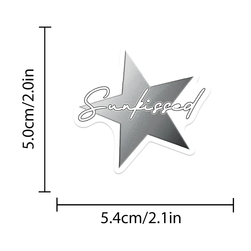 10/30/50PCS Cartoon Zilver Lucky Girl INS Sticker DIY Telefoon Laptop Bagage Skateboard Graffiti Decals leuk voor Kid