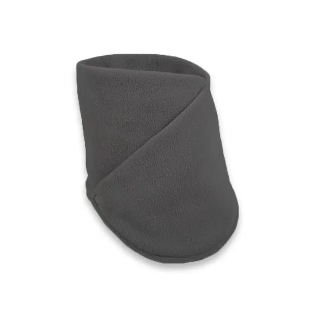 Soft and Skin Friendly Double Layer Fleece Neck Scarf Breathable Windproof Thickened Warmth Autumn Neck Sleeve Warm