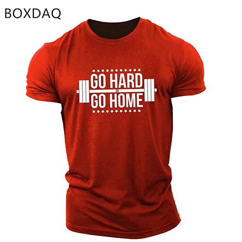 Gym Weightlifting Fitness Men\'s T-Shirts Short Sleeve Muscle Sporty Workout Casual Tops 6XL Plus Size O-Neck 3D Print Male Tee