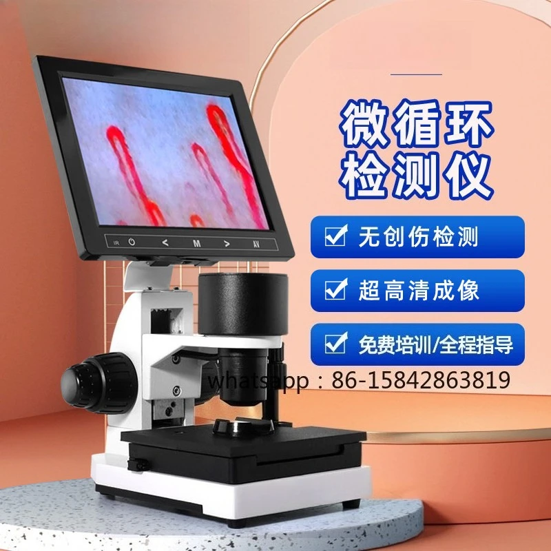 

Microcirculation Detector High Definition Peripheral Blood Vessel Observer Nail Fold Portable