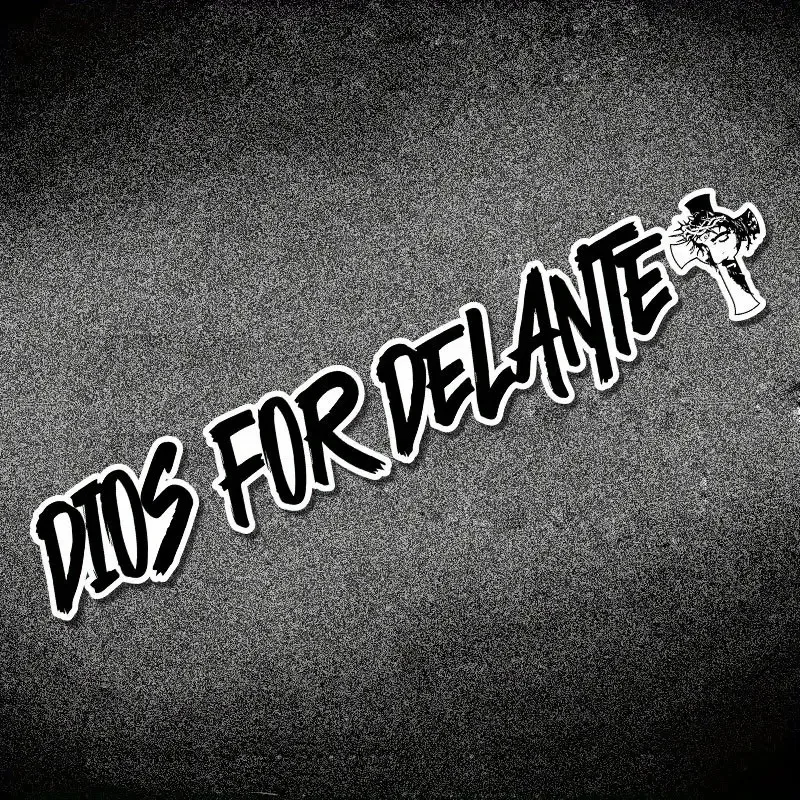 1 قطعة DIOS لديلانتي ملصق عبر نمط متعدد الألوان لاصق مائي للدراجات النارية سيارة ديكور