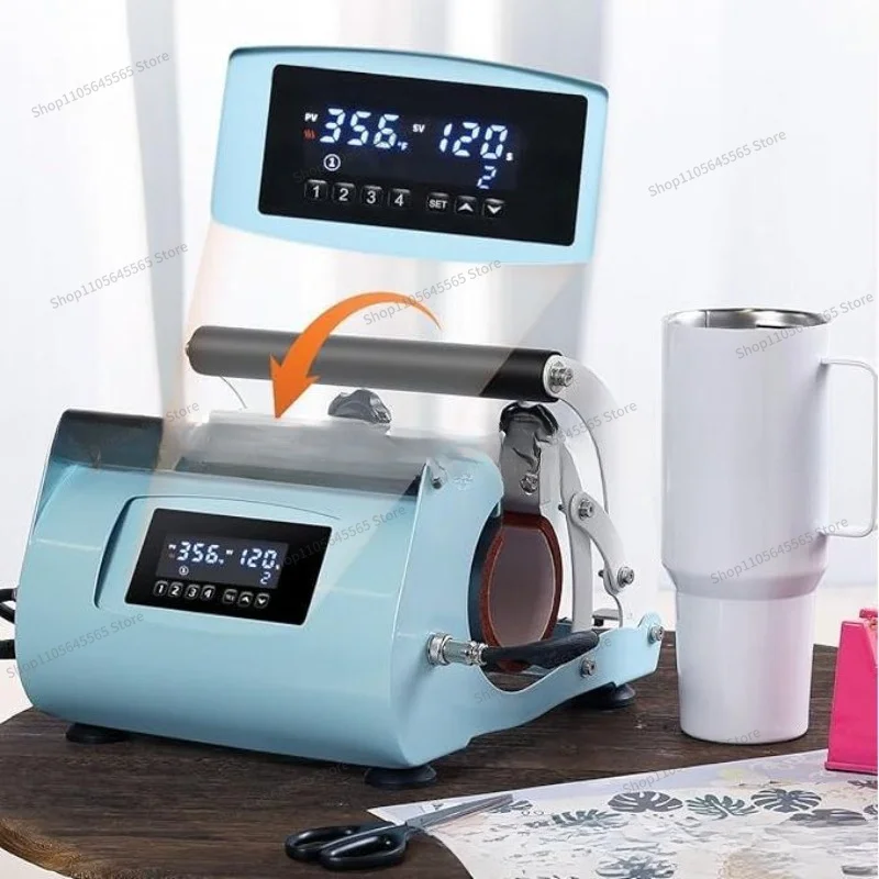 For 40oz Cup Baking Machine Drum Type Hot Press Machine