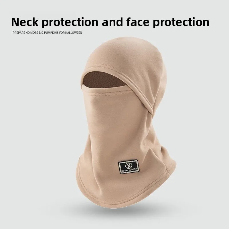 Winter Cycling Balaclava Windproof Cold Proof Face Mask Anti Fog Goggles Motorcycle Skiing Outdoor Thermal Thickened Neck Warmer