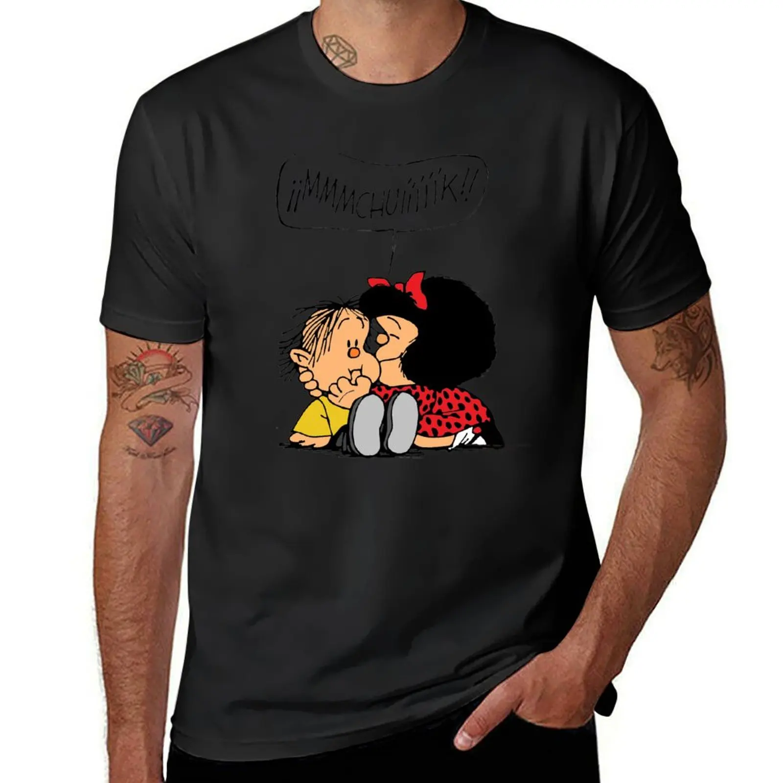 Mafalda, Chuik T-Shirt anime aesthetic clothes Aesthetic clothing Blouse mens t shirt