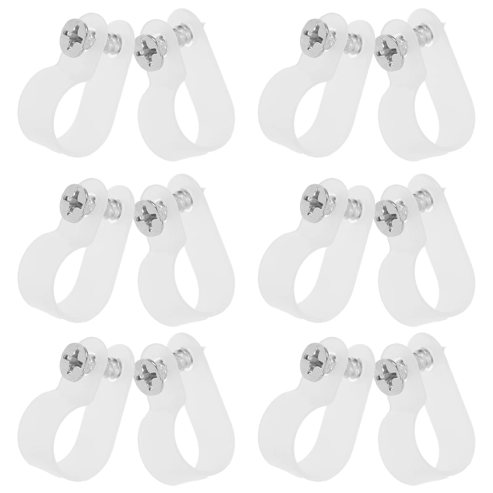 

Rope Light Clip Cord Holders for Cables Clamp Electric Wire Install Clips Head White Lights Outdoor Led