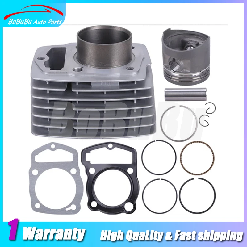 56.5mm 125cc Cylinder Kit For Honda XL125 TL125 CL125 CB125S 12100-383-030 12191-330-306 12251-437-P00