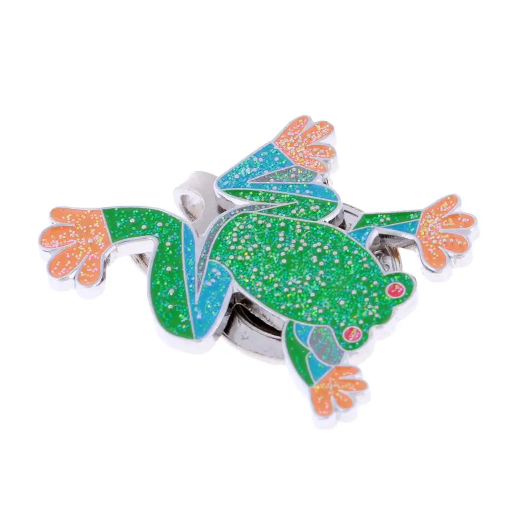 

Removable Golf Ball Marker Symbol Frog Hat Clip Ladybug/Clips