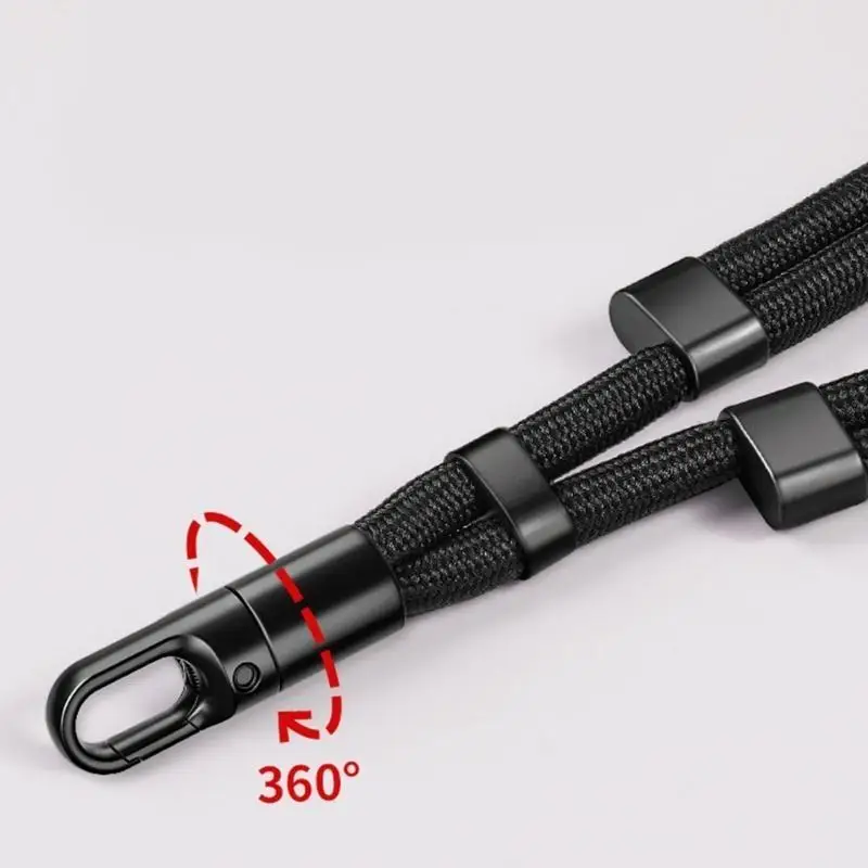 R53C Versatile Phone Lanyard Adjustable Length Phone Strap Secure Phone Holder Flexible Phone Strap for Comfortable Daily Use