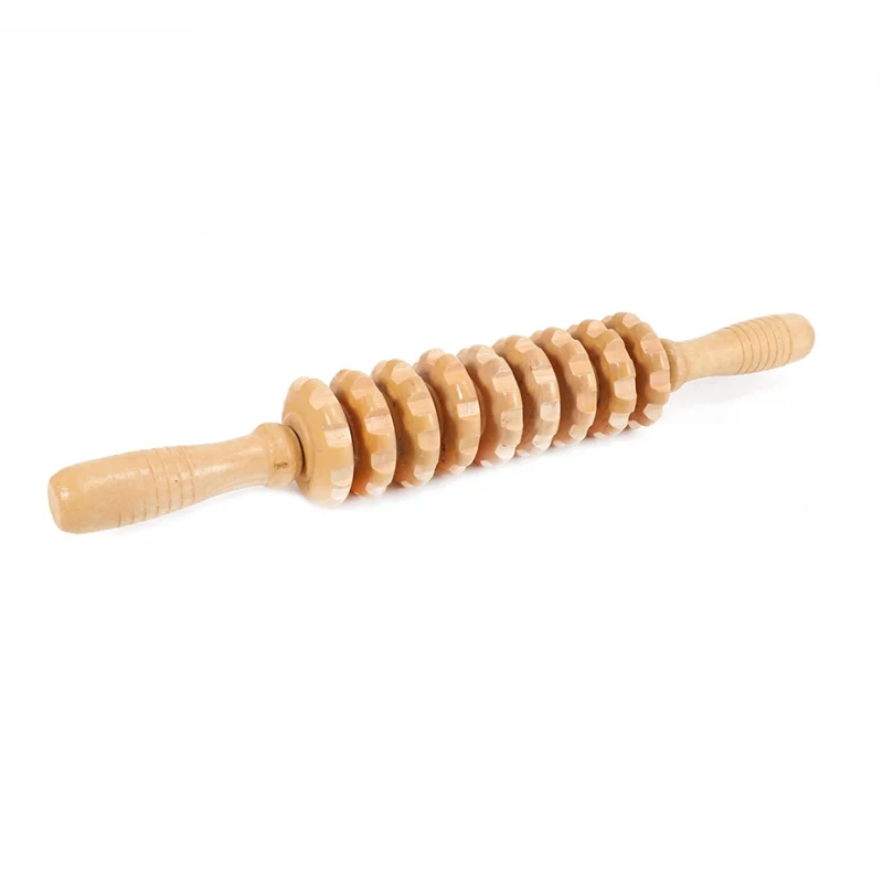 ABUU-4Pcs/Set Handheld Massage Stick For Body Shaping,Fascia Lymphatic Drainage Massager Body Roller Therapy