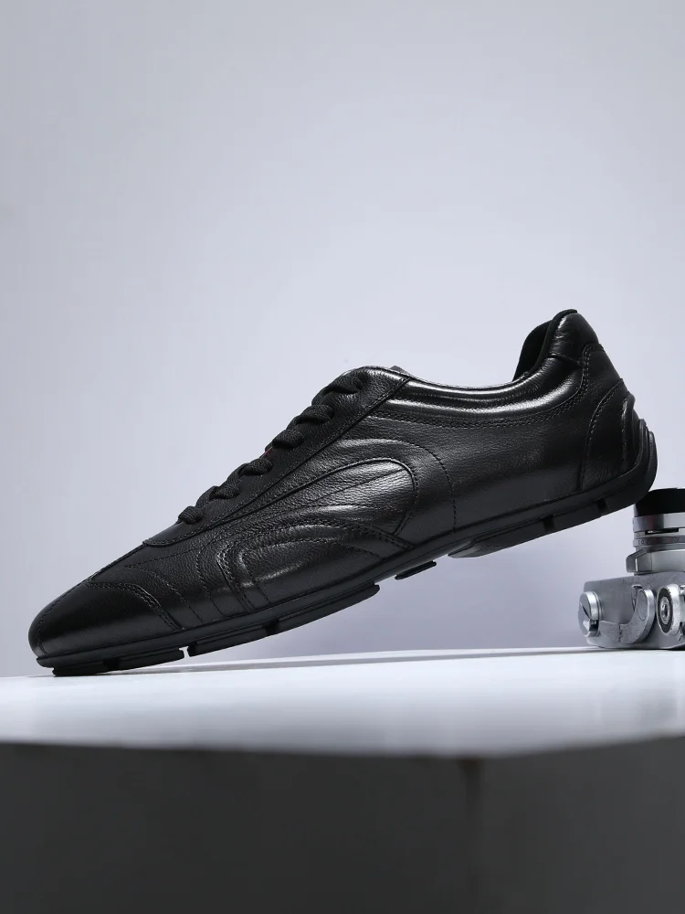 Zapatos Deportivos Casuales para Hombre Xuxa, Cómodos, Transpirables, con Suela Plana de Cuero Vacuno, Delgados, Modernos y C...
