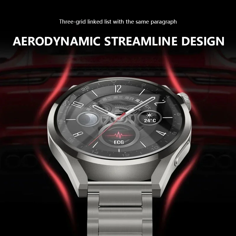 화웨이 워치 GT 4 3 프로용 티타늄 메탈 스트랩, 궁극의 링크 팔찌, 22mm 러그 너비, 46mm 손목 밴드