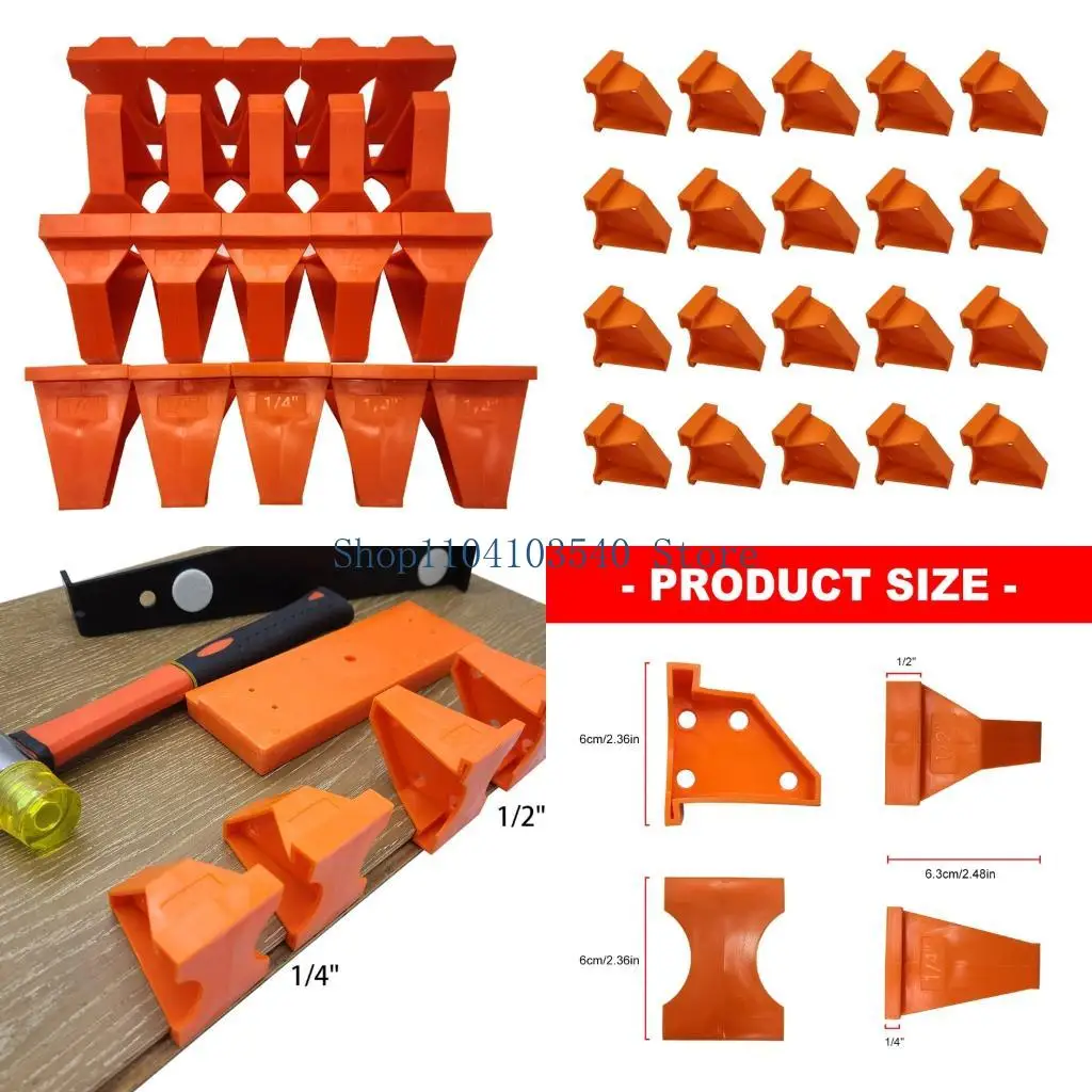 02DC Floor Spacer Plastic Flooring Wedges For Stable Laminate Floor Fitting