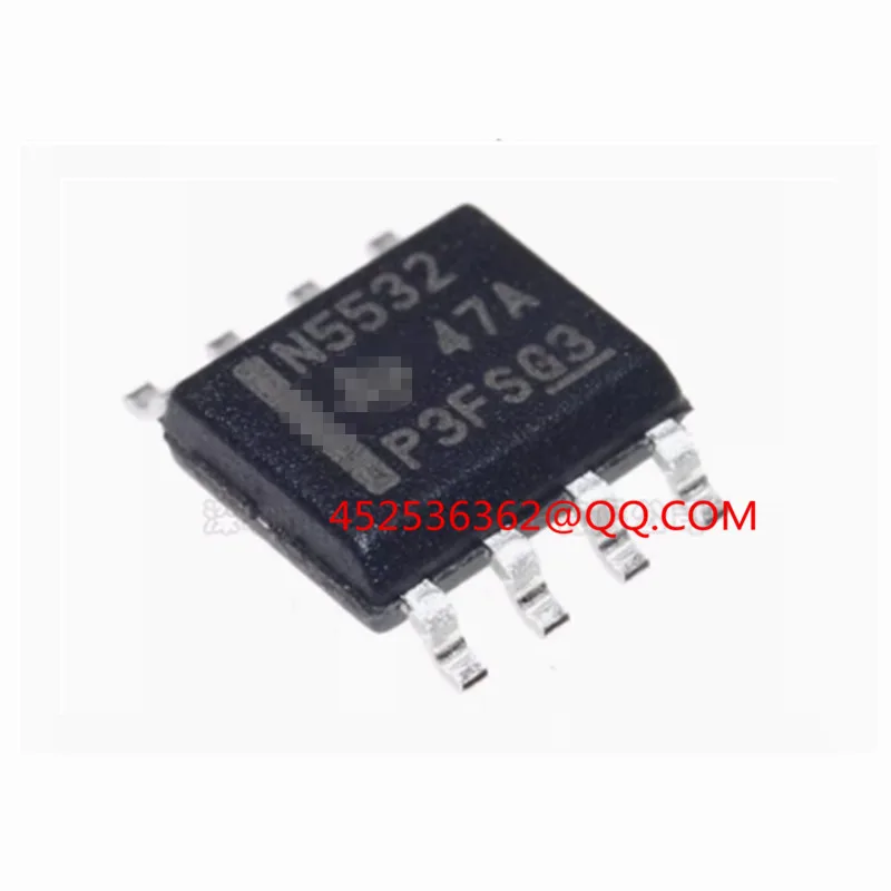 50PCS NE5532DR NE5532 N5532 SOP-8 Low noise dual operational amplifier IC chip original stock