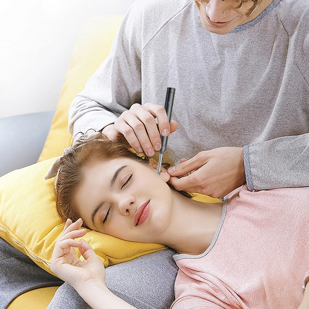 

Умный визуальный отоскоп для чистки ушей с беспроводной камерой Wi-Fi, средство для удаления серы в ушах, перезаряжаемый сборщик ушей, эндоскоп, набор для ухода за здоровьем