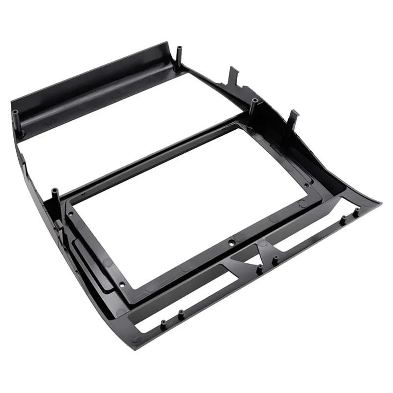 9 Polegada 2din preto rádio estéreo fáscia para a6 c5 2002-2006 painel de vídeo dvd player painel quadro montagem Trim-T61C