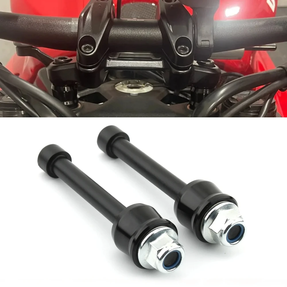 

For DUCATI STREETFIGHTER V4 V4S V2 USA THA SP S U A 2020 2021 2022 Motorcycle Accessories Handlebar Spacers Raise Riser Adapter