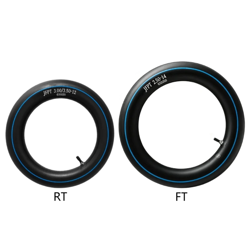 Replacement Motorcycle Inner Tube for IN10, Rubber Tire Tube with Built-In Inflation Point for Damaged Tubes