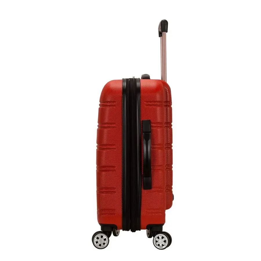 Hardside Expandable Spinner Wheel Luggage, Red, CarryOn 20Inch view 2