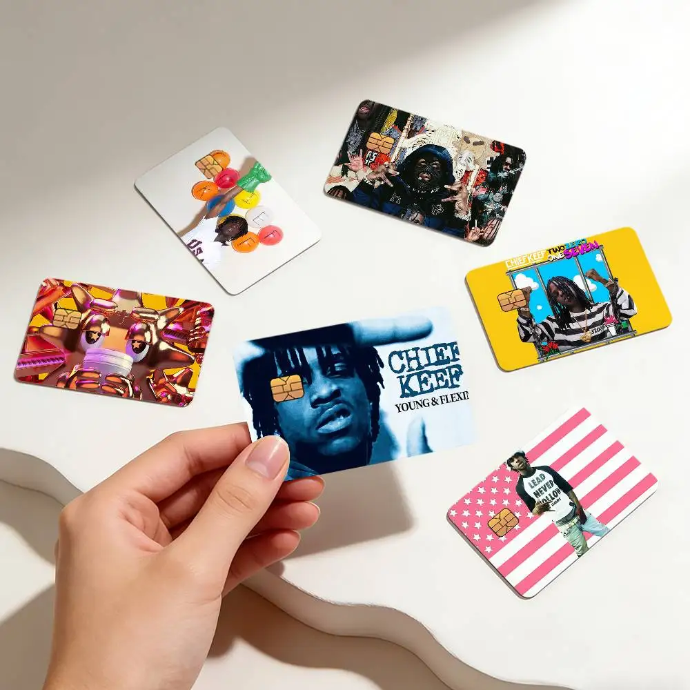 Rapper Singer C-Chief Keef Hot Sale Decor Exquisite Card Sticker For Debit Credit Bank Cards Skin Cover Gift Student