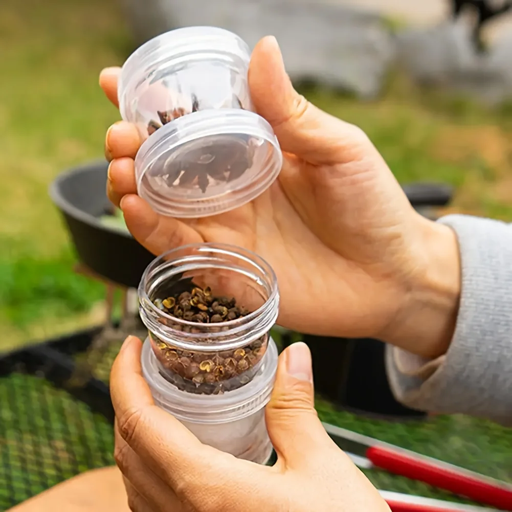 

Портативный контейнер для приправ с сумкой для хранения, ПЭТ-бутылка для приправ, идеально подходит для кемпинга, походов и отделки приправ для пикника.