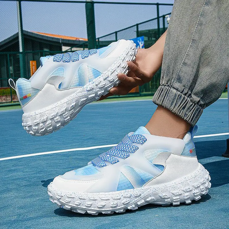 

Весенне-осенние мужские повседневные кроссовки на толстой платформе, распродажа, оригинальная модная удобная спортивная обувь для бега, тренд 2025, спортивная обувь для мужчин