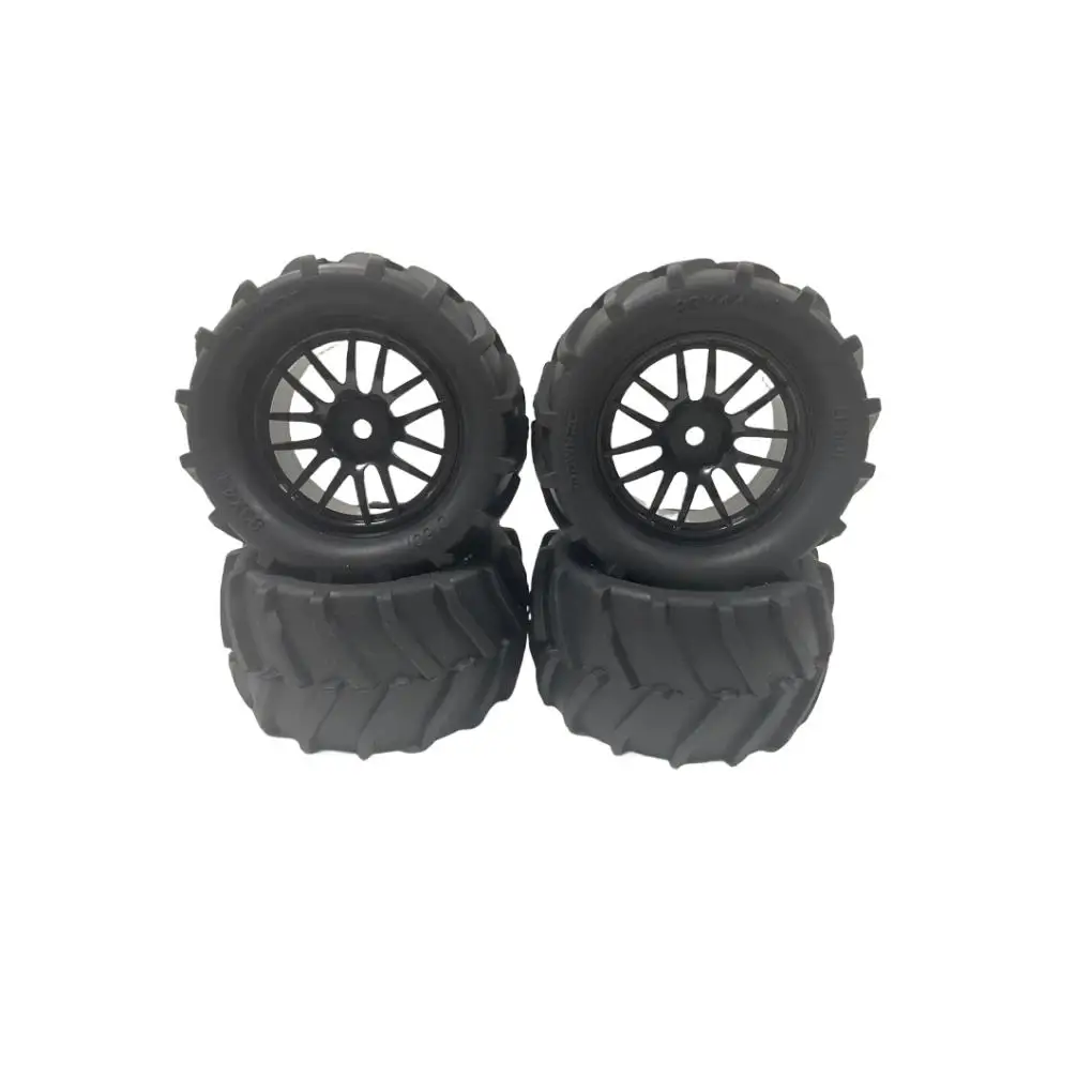 

Plastic 1 14 Wheel Rims Tyre RC Upgrade Part Durable Rc Wheel Rims Tyre For MJX 14210 RC Car Part RC Car Accessories Black