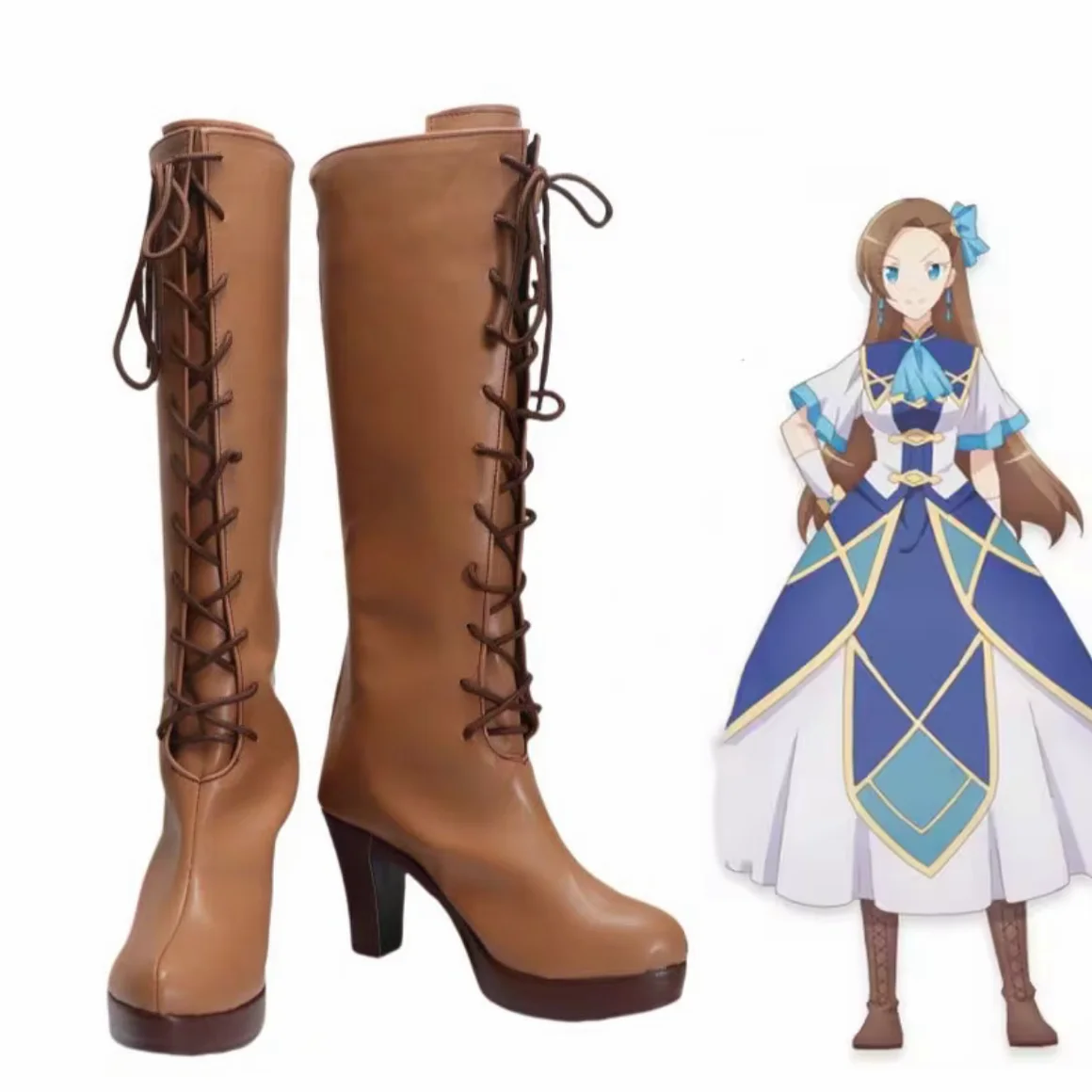 

Anime My Next Life As A Villainess: All Routes Lead To Doom Catarina Claes/Katarina Claes Cosplay Boots Shoes Women Lolita Shoes