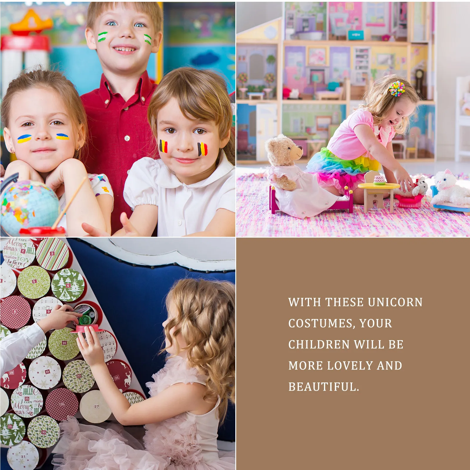 

Комплект костюма с крыльями ангела, забавный детский праздничный наряд для выступлений, тюлевая юбка, повязка на голову, одежда для косплея, детское платье