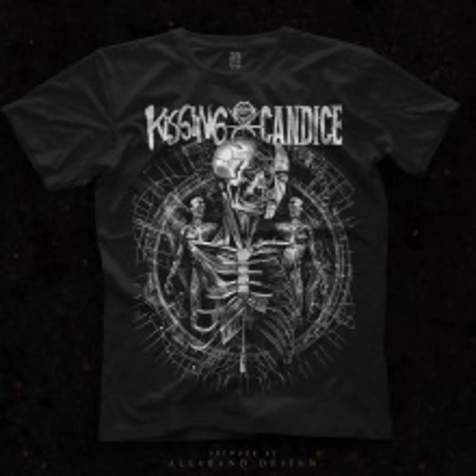 Post hardcore band shirt design vintage Washed Soft Casual Stylish homme Breathable Versatile Comfortable Top For Everyday Wear