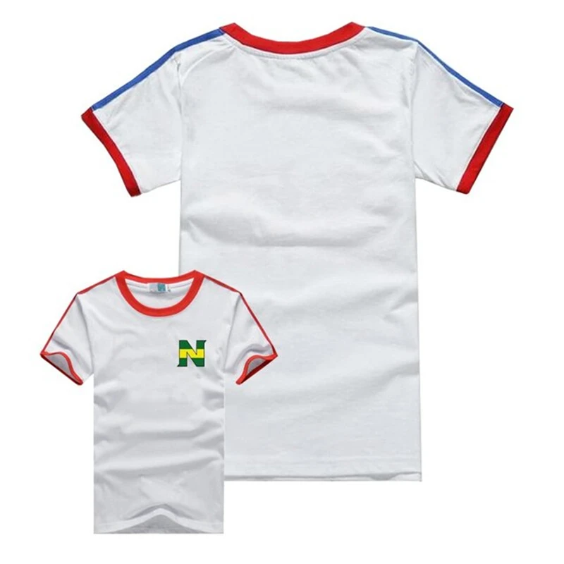

Anime Captain Tsubasa Cosplay Tsubasa Ozora Nankatsu Short Sleeve Soccer Shirt For High Quality Women Men High Quality