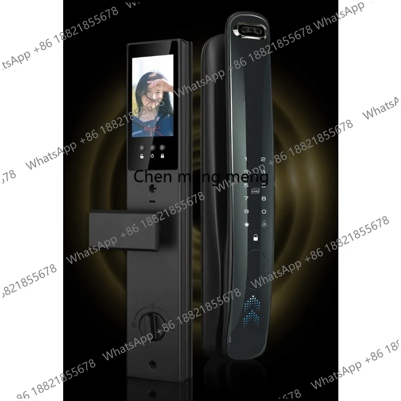 

Automatic facial recognition video intercom smart home anti-theft door cat eye visual electronic lock