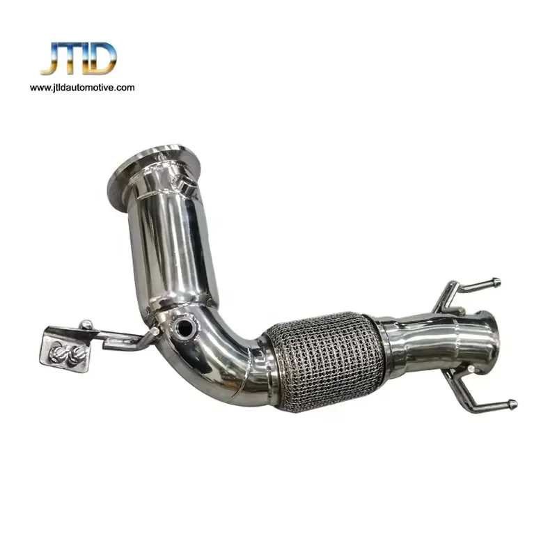 High Flow Catless Exhaust Decat Downpipes for MINI COOPER F56 MK3 Downpipe