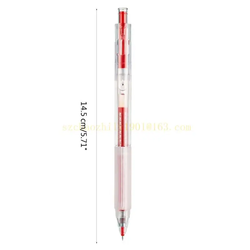 62KA 1PC ROWLING BALL PUNES, быстросохнущие чернила 0,5 мм очень жареные ручки роллера Прямые жидкие гели для написания