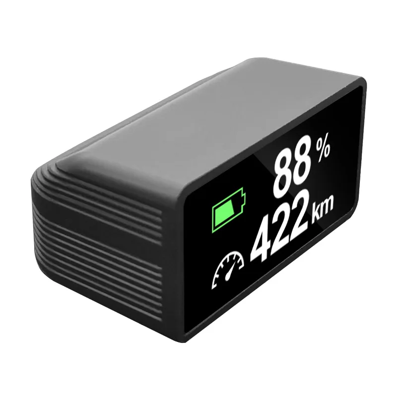 Hidden HUD for Tesla Model 3/Model Y-3rd Gen Air Speedometer LCD Head-Up Display Shows Gear/Battery Temp for Tesla Modification