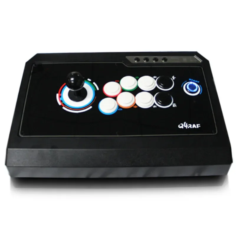 New Triple function game joystick arcade fighting without delay USB computer Fluorescence Arcade Wrestle rocker PC Games handle