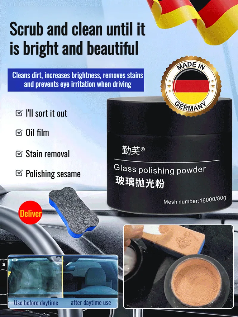 Fine powdery texture Conditioner Cosmetic conditioner Restoration of light transmission Does not hurt the car