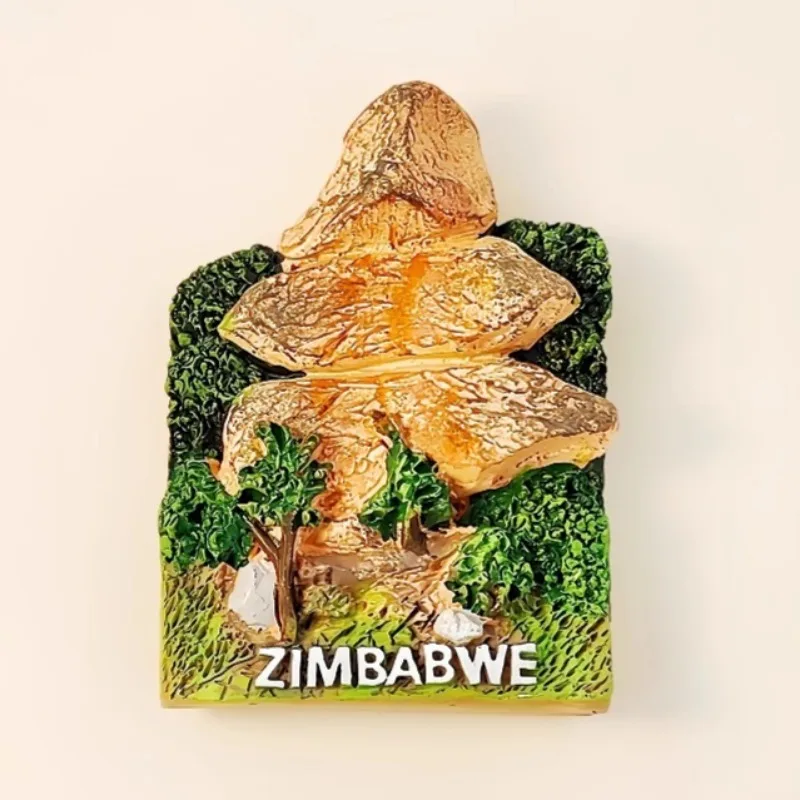 Zimbabwe Fridge Magnets Victoria Falls National Park Balance Stone Park Souvenirs Harare Fridge Stickers Wedding Gifts