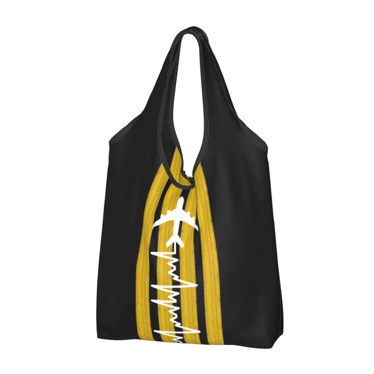 מחזור מטוס קרב דופק טייס קניות תיק נשים tote תיק טייץ נייד מטוס מתנה מכולת תיקים