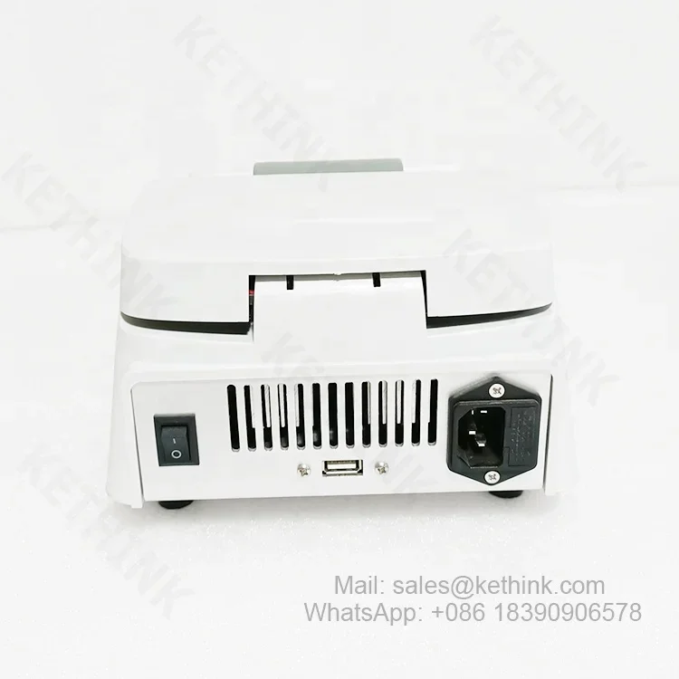 PCR Machines KETHINK KT-MTC3200 PCR Lab Mini Thermal Cycler Real Time 32 Well 100 Programs Memory