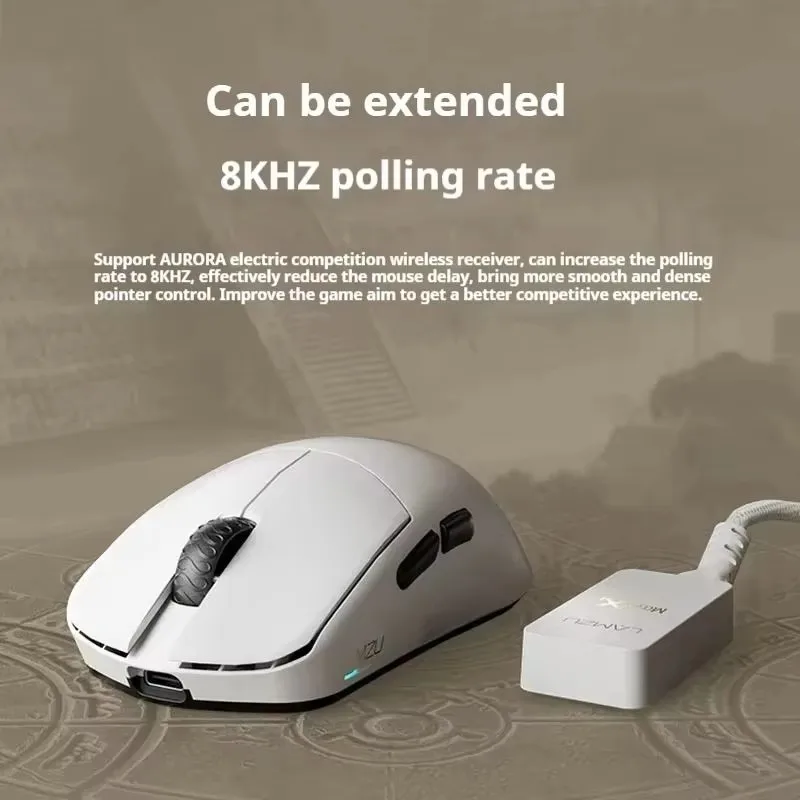 【美品】Lamzu maya x White LAMZU MAYA X Gaming Mouse