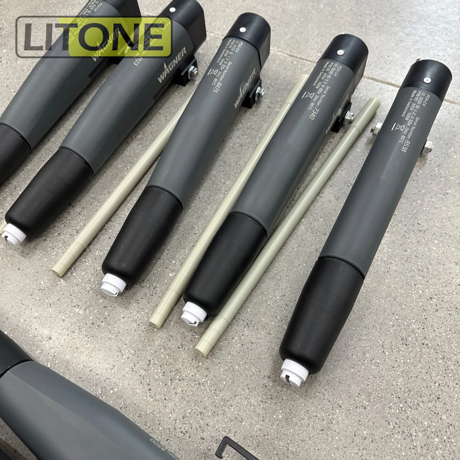 WG Non-OEM C4 High Volate Cascade Manual Powder Coating With Cable And Nozzle 110-220V 10L/h Competitive Price Aftermarket