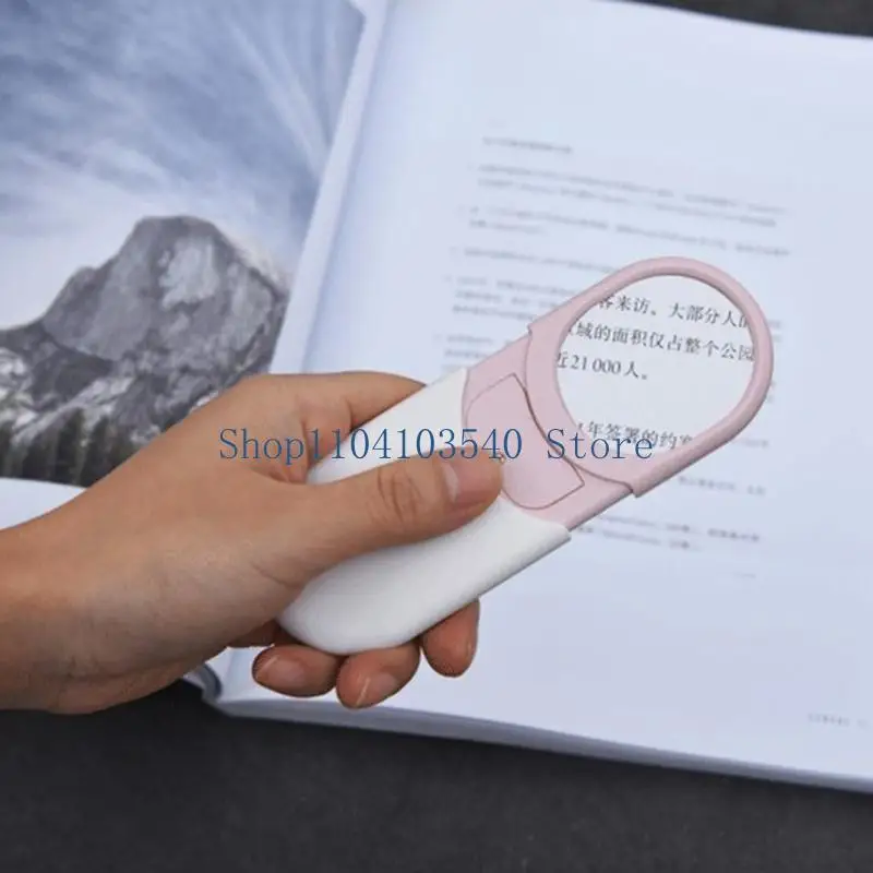 

02DC Led Magnifier Loupe With Light Glass 10X Pull-type Jewelry Magnifier