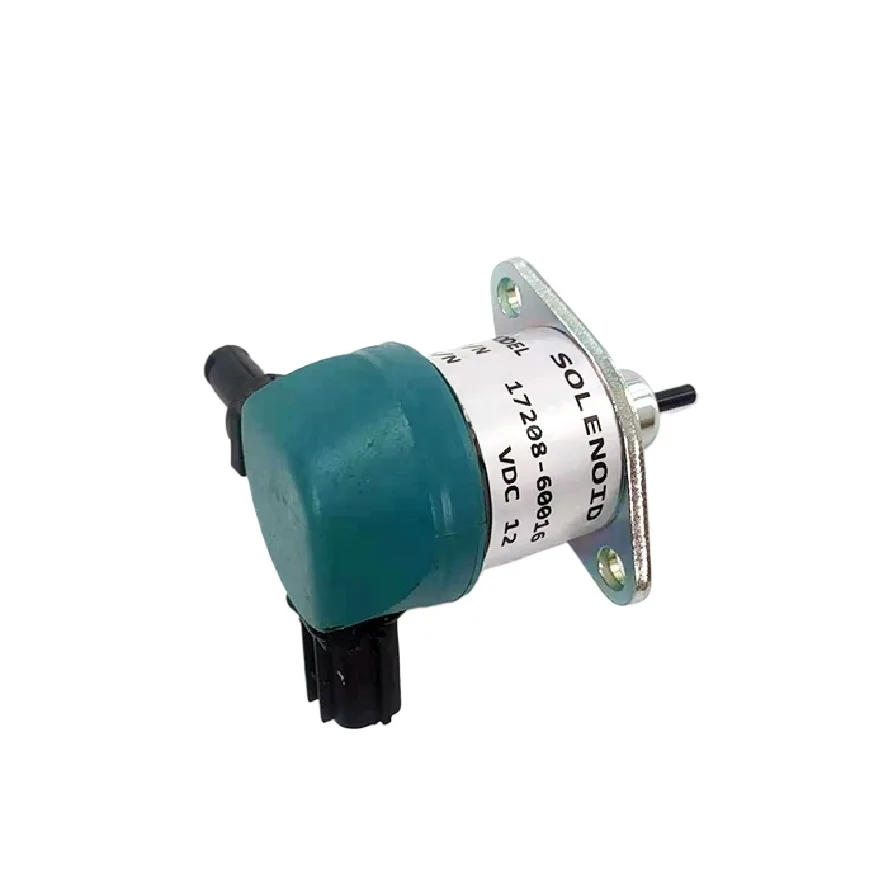 For Kubota D905 D1005 D1105 Excavator Parts 12V Shut Off Stop Solenoid Valve 17208-60015 Excavator parts