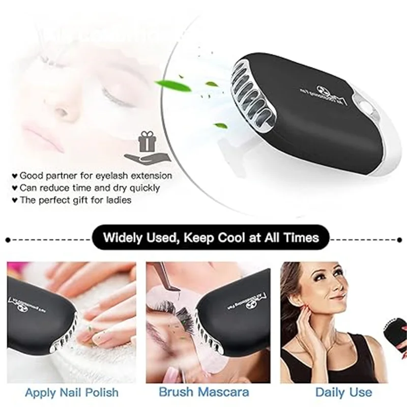 Eyelash Extension Kit Shampoo Mousse Cleanser Mascara Brushes Lash Fan USB Handheld Air Condition Nose Brushes Wash Bottle Set