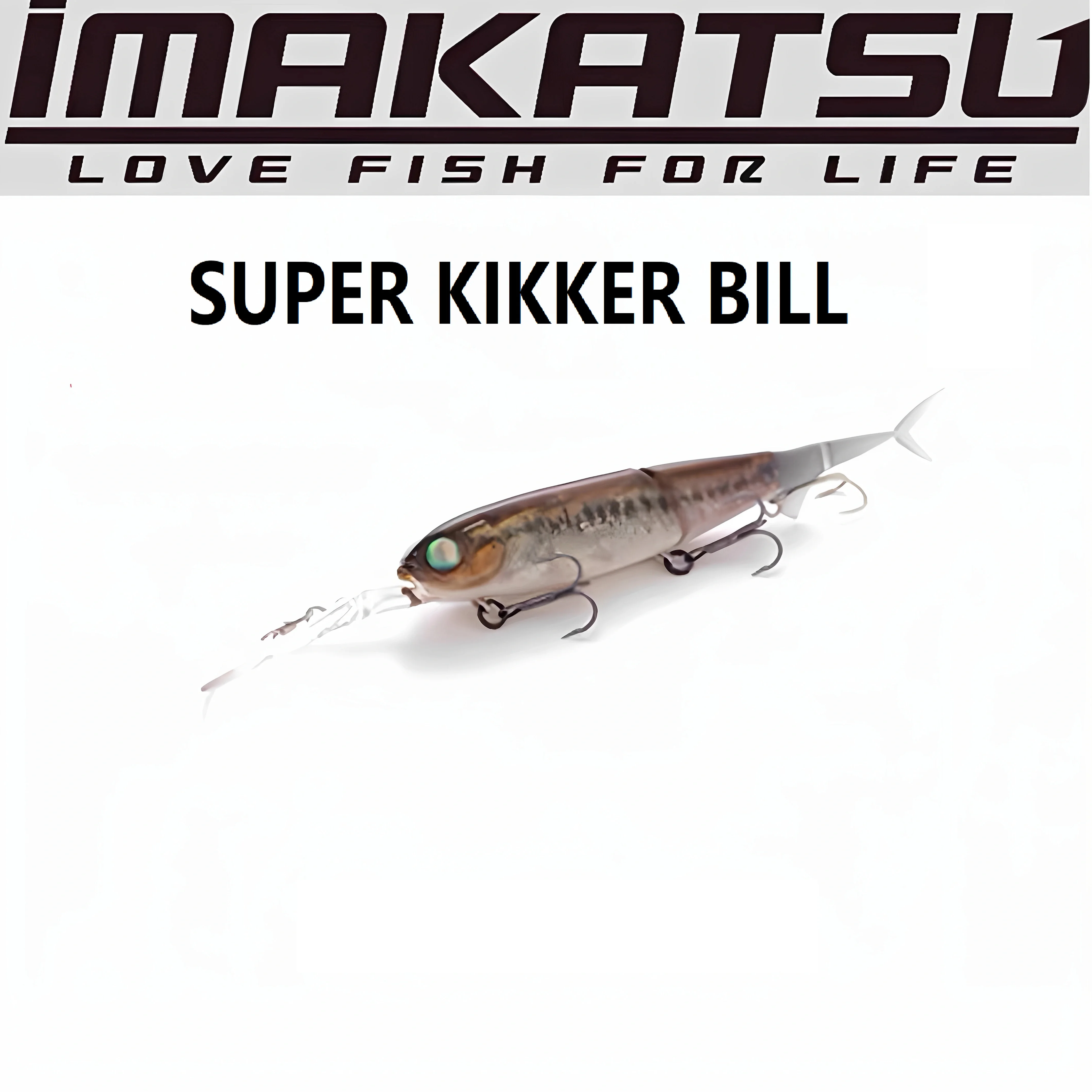 Япония Imakatsu Super Killer Bill 8 г Многосекционная приманка Soft Tail Hover Minnow Bass Lure Япония Imakatsu Super Killer Bill 8 г Многосекционная приманка Soft Tail Hover Minnow Bass Lure