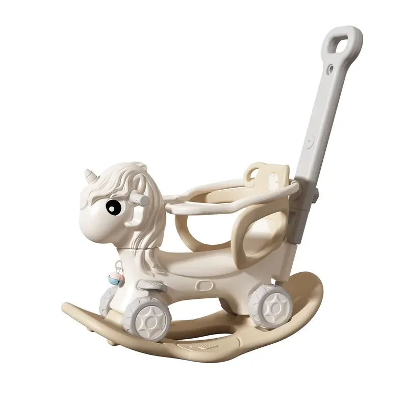for Kindergarten Baby and Children Indoor Outdoor Medium-sized Plastic Rocking Horse Toys and Cycling