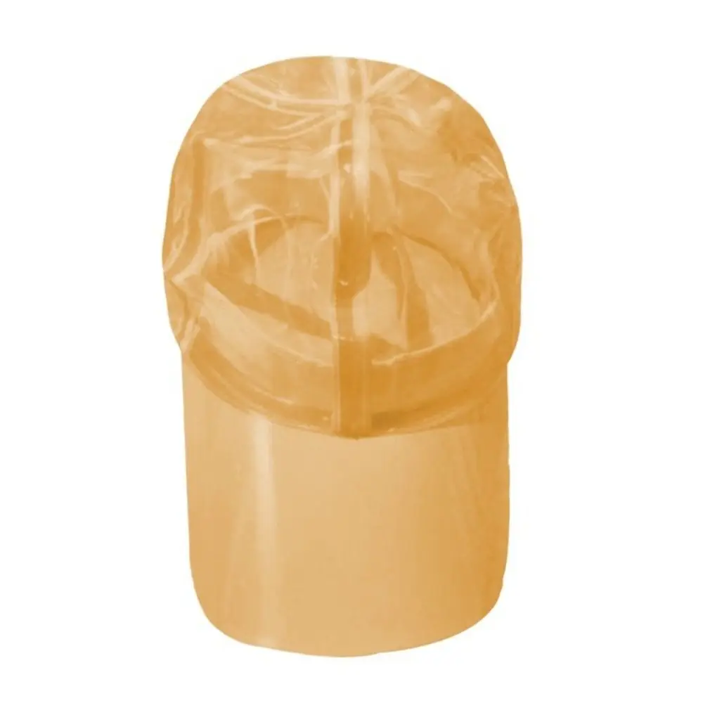 Adjustable Brim Water-Splashing Festival Hats UV Protection Transparent PVC Water-Sprinkling Hats Sunscreen Waterproof